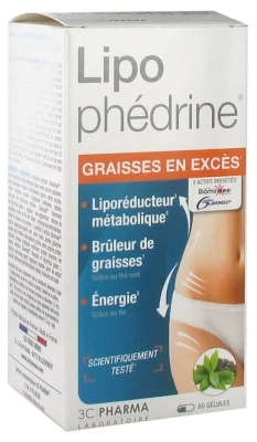 3C Pharma Lipophedrine 80 Capsules