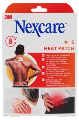 3M Nexcare 5 Heat Patches 1 3M Nexcare 5 Heat Patches