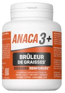 Anaca3 + Fats Burners 120 Capsules