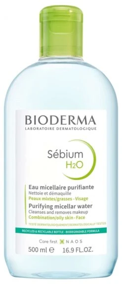 Bioderma Sébium H2O Purifying Cleansing Micellar Water 500ml