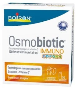 Boiron Osmobiotic Immuno Children 30 Orodispersible Sticks (to Consume Preferably Before The End Of 11/2023)