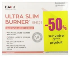 Eafit Ultra Slim Burner Shot Quadruple Slimming Action 2 X 14 Shots