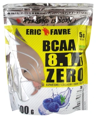 Eric Favre BCAA 8.1.1 Zero 500g 1 Eric Favre BCAA 8.1.1 Zero 500g