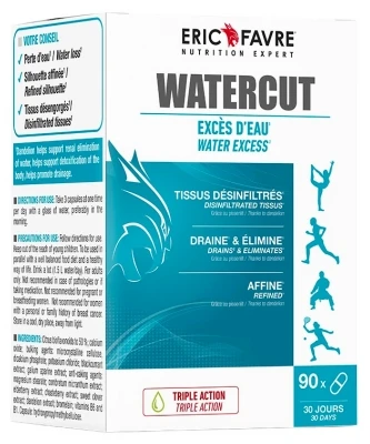 Eric Favre Water Cut Water Excess 90 Capsules 1 Eric Favre Water Cut Water Excess 90 Capsules