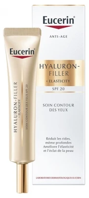 Eucerin Hyaluron-Filler + Elasticity Eyes Contour Care SPF20 15ml