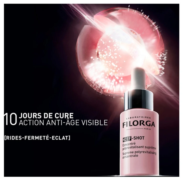 Filorga NCEF - SHOT Supreme Polyrevitalising Concentrate 15ml 4 Filorga NCEF - SHOT Supreme Polyrevitalising Concentrate 15ml - Image 4