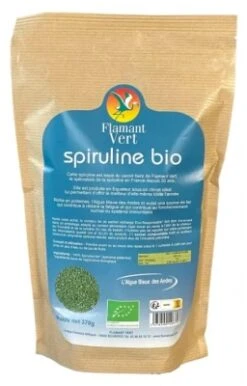 Flamant Vert Spirulina Microgranules 370 Grams