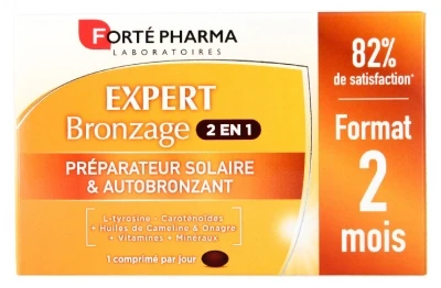 Forté Pharma Expert Tanning 2 Months Cure 56 Tablets 1 Forté Pharma Expert Tanning 2 Months Cure 56 Tablets