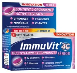 Forté Pharma ImmuVit' 4G Senior 30 Tablets