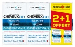Granions Pro Keracys 4in1 Hair 3 X 90 Tablets Including 90 Tablets Free