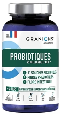Granions Probiotics 45 Billion CFU 40 Capsules