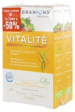 Granions Vitality 2 X 30 Tablets