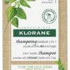 Klorane 2-in-1 Mask Shampoo Nettle And Clay Organic 8 Sachets