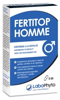 Labophyto Fertitop Men 60 Vegetable Capsules