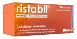 Laboratoire Leurquin Mediolanum Ristabil Anti-Fatigue Natural Reconstitute 10 Flasks