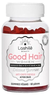 Lashilé Beauty Good Hair Women Anti-Hair Loss 60 Gummies