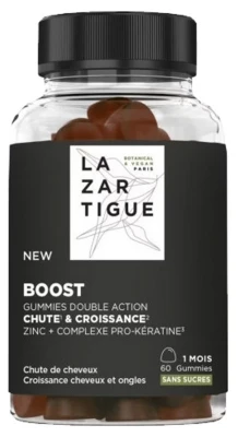 Lazartigue Boost Hair Loss & Growth 60 Gummies 1 Lazartigue Boost Hair Loss & Growth 60 Gummies