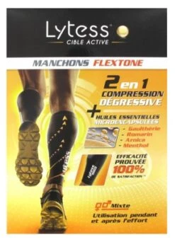 Lytess Cible Active Flextone Sleeves Black
