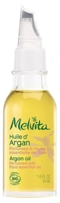 Melvita Organic Argan Oil Perfumed With Rose Essential Oil 50ml