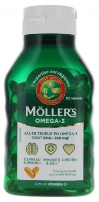 Möller's Omega-3 112 Capsules