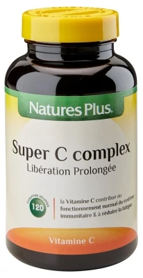 Natures Plus Super C Complex Extended Release 120 Scored Tablets