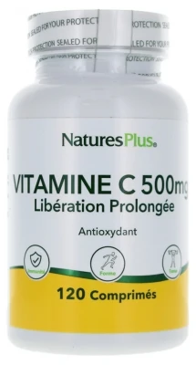 Natures Plus Vitamin C 500 Prolonged Release 120 Tablets