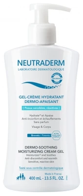 Neutraderm Dermo-soothing Moisturizing Gel-Cream 400 Ml