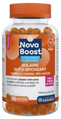 Nova Boost Solar Self Tanning 60 Gummies