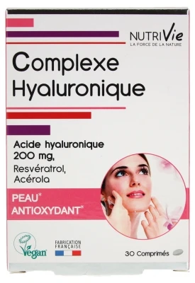 Nutrivie Hyaluronic Complex 30 Tablets 1 Nutrivie Hyaluronic Complex 30 Tablets