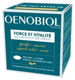 Oenobiol Hair And Nail Strength And Vitality 60 Capsules