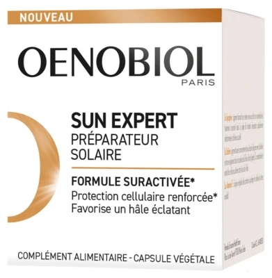 Oenobiol Sun Expert Preparateur Tan Enhancer 30 Capsules 1 Oenobiol Sun Expert Preparateur Tan Enhancer 30 Capsules