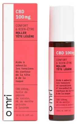 Omri CBD Light Head Roller 100mg 10ml 1 Omri CBD Light Head Roller 100mg 10ml