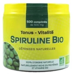 PharmUp Organic Spirulina 500 Tablets
