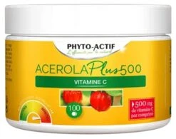 Phyto-Actif Acerola Plus 500 100 Tablets