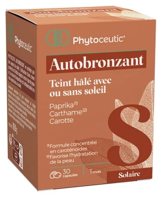 Phytoceutic Organic Self-Tanner 30 Capsules 1 Phytoceutic Organic Self-Tanner 30 Capsules