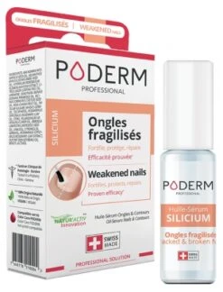 Poderm Silicium Weakened Nails Oil-Serum Nails And Contours 8ml