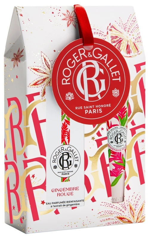 Roger & Gallet Gingembre Rouge Set Fragranced Ritual 30ml 1 Roger & Gallet Gingembre Rouge Set Fragranced Ritual 30ml