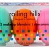 Rolling Hills 3 Makeup Blenders Macarons
