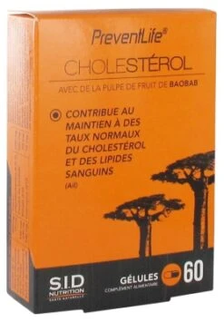 S.I.D Nutrition PreventLife Cholesterol 60 Capsules