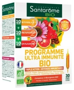 Santarome Organic Ultra Immunity Program 30 Phials