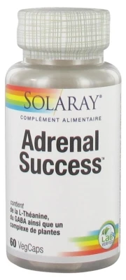 Solaray Adrenal Success 60 Botanical Gel-Caps