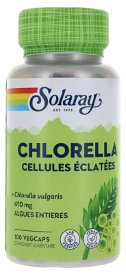 Solaray Chlorella 100 Botanical VegCaps