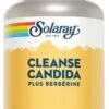 Solaray Cleanse Candida Plus Berberine 90 Vegetable Capsules