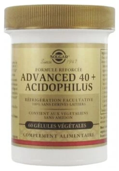 Solgar Advanced 40+ Acidophilus 60 Vegetable Capsules