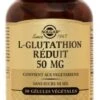Solgar Reduced L-Glutathione 50mg 30 Vegetable Capsules