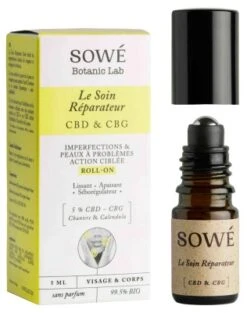 Sowé The Repair Treatment CBD And CBG Anti-Blemish Roll-On 5ml