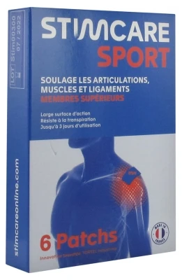 Stimcare Sport Upper Limb Patches 6 Patches 1 Stimcare Sport Upper Limb Patches 6 Patches