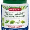 Superdiet Quatuor Organic Lemon Balm Peaceful Sleep 150 Capsules