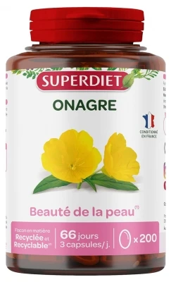 Superdiet Evening Primrose Oil 200 Capsules