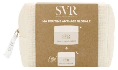 SVR Densitium Rich Cream Global Correction 50ml + Night Balm Global Repair 15ml Free 1 SVR Densitium Rich Cream Global Correction 50ml + Night Balm Global Repair 15ml Free
